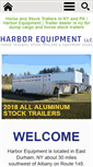 Mobile Screenshot of harborequipment.com